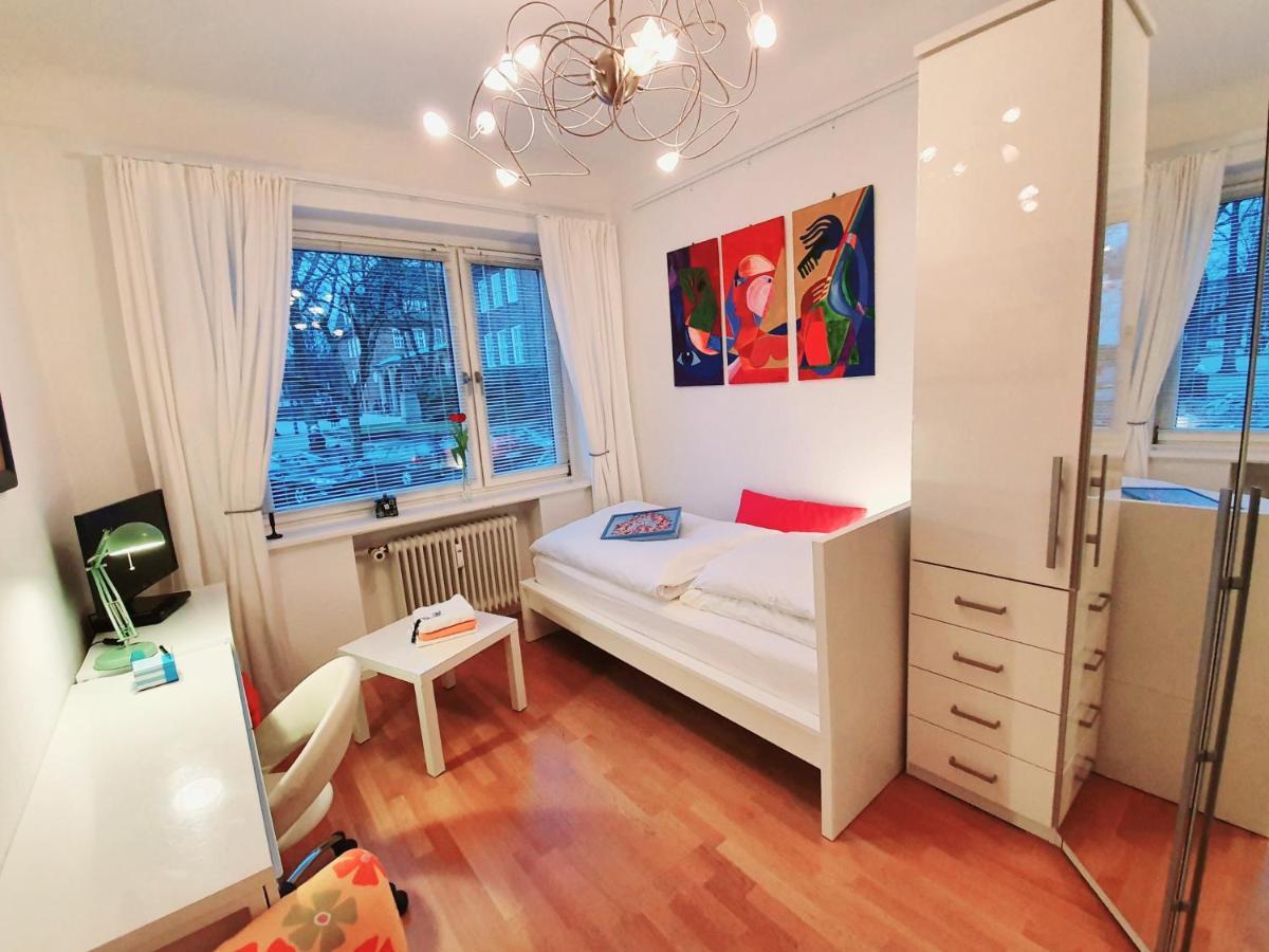 schönes Privatzimmer in Hamburg Winterhude Exterior foto